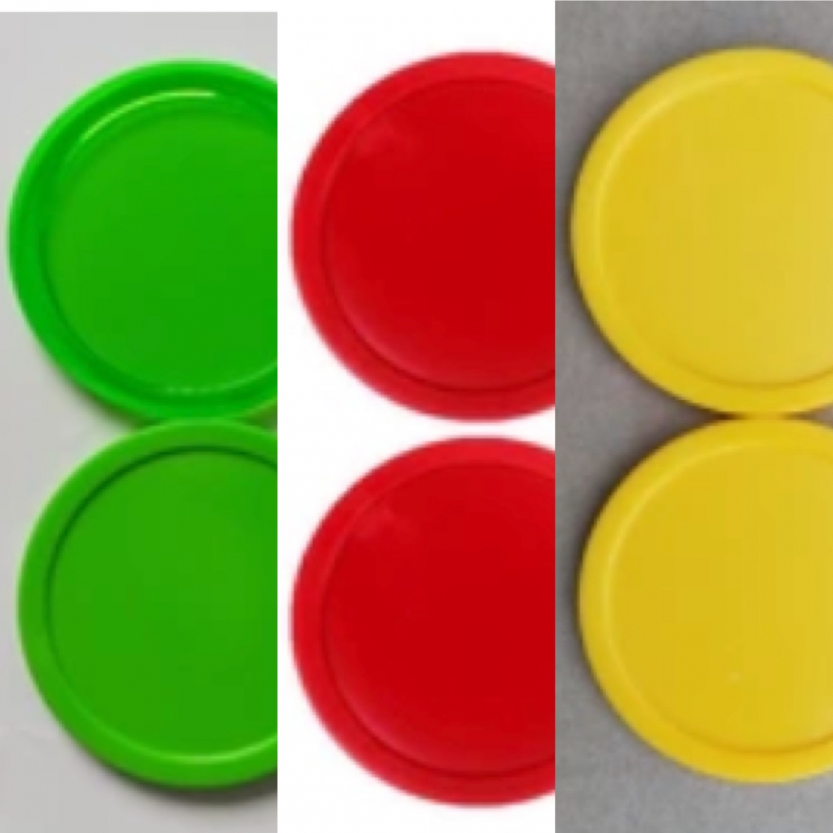 Colored Pucks - Visual Cortex Instruments, LLC